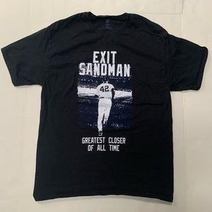 Men’s Exit Sandman Yankees Mariano Rivera T-Shirt